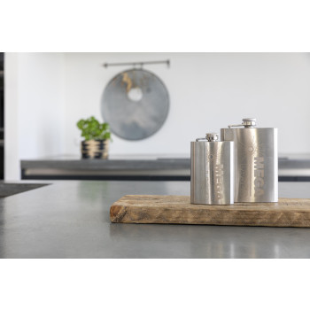 Fiaschetta in acciaio inox, capacità 240 ml Benedict