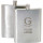 Fiaschetta personalizzabile acciaio inox compatta