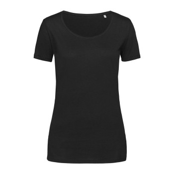 Maglietta t-shirt da donna personalizzata con logo  - Finest Cotton-T