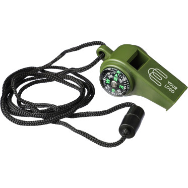 Fischietto in PP Damon con bussola e termometro