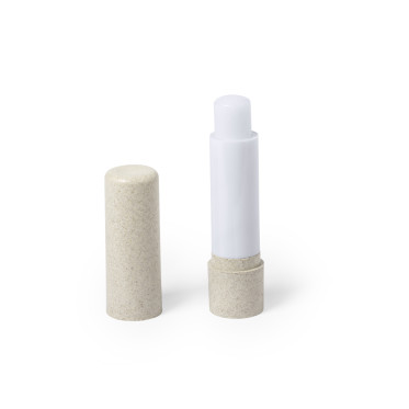 Fledar balsamo labbra personalizzabile in fibra di bambù con vaniglia e SPF15