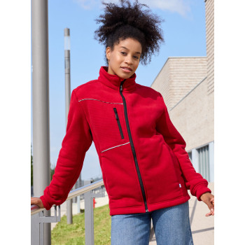 Fleece Jacket - Corduroy Look