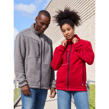 Fleece Jacket - Corduroy Look