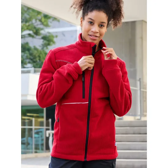 Fleece Jacket - Corduroy Look