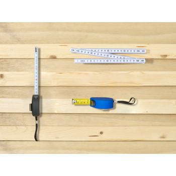 Metro flessometro personalizzato con logo - Flessometro 3 metri, in PE Cassie