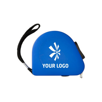 Metro flessometro personalizzato con logo - Flessometro 3 metri, in PE Cassie