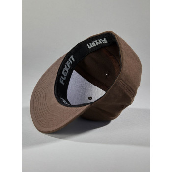 Cappellino baseball personalizzato con logo - Flexfit® Flat Peak Cap
