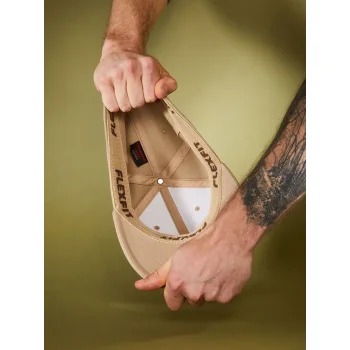 Cappellino baseball personalizzato con logo - Flexfit® Flat Peak Cap