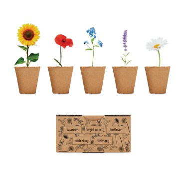FLOWERS - Kit per coltivare fiori