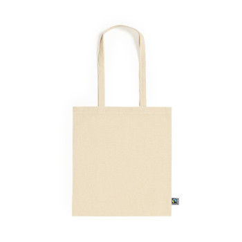 Shopper ecologiche personalizzate con logo - Flyca Fairtrade
