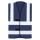 Gilet personalizzabile Korntex con quattro fasce riflettenti arancione