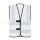 Gilet personalizzabile Korntex con quattro fasce riflettenti arancione