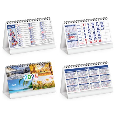 Calendari da tavolo personalizzati con logo - FOUR SEASONS