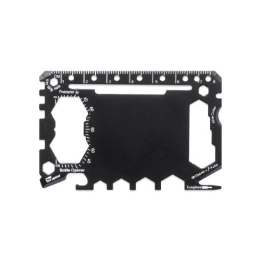 Multiutensile personalizzabile acciaio inox 17 funzioni compatto