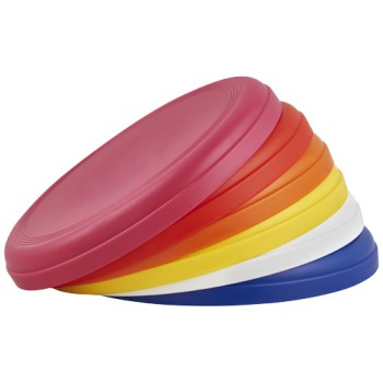 Giochi bambini personalizzati con logo - Frisbee in materiale riciclato Crest