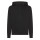 Felpa con cappuccio personalizzabile Black Spider in cotone e poliestere