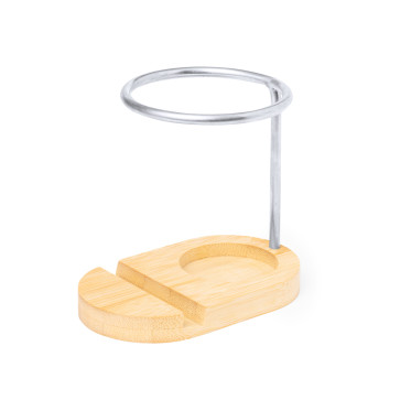 Contenitore Portapenne Personalizzabile Bambù E Acciaio Inox