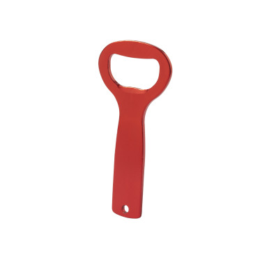 Apribottiglie personalizzabile alluminio leggero con impugnatura fustellata