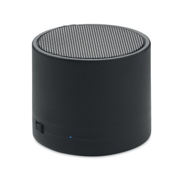 Speaker altoparlante personalizzato con logo - GAMA - Speaker wireless in PU riciclat