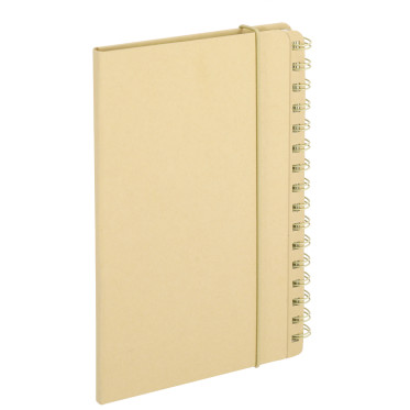 Taccuino planner con copertina rigida in cartone riciclato
