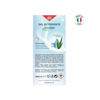 Abbigliamento da Lavoro Personalizzato con Logo - Gel detergente mani 2000ml tappo a vite