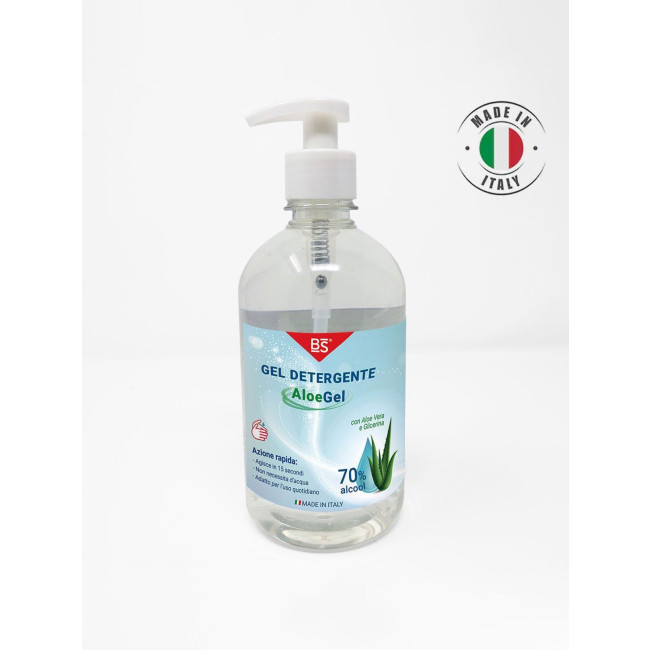 Abbigliamento da Lavoro Personalizzato con Logo - Gel detergente mani 500ml tappo dispenser