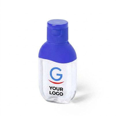 Gel idroalcolico personalizzabile con aloe vera flacone ricaricabile 30 ml