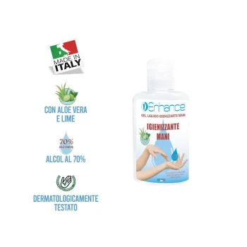 Abbigliamento da Lavoro Personalizzato con Logo - Gel igienizzante mani 500ml tappo dispenser
