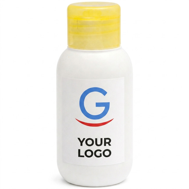 Gel Igienizzanti personalizzati con logo - Gel lavamani igienizzante personalizzabile con alcool 61,5% 100 ml
