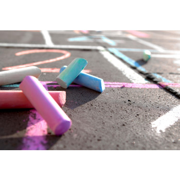 Giochi bambini personalizzati con logo - Gesso per marciapiede Ottilie | 6 colori