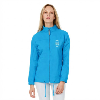 Giacca antivento personalizzabile B&C Collection nylon taffetà leggera