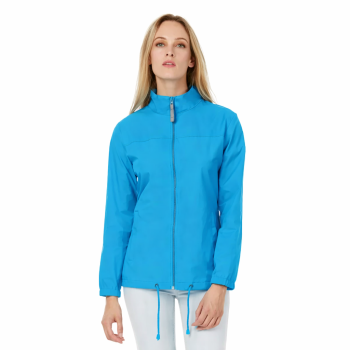 Giacca antivento personalizzabile B&C Collection nylon taffetà leggera