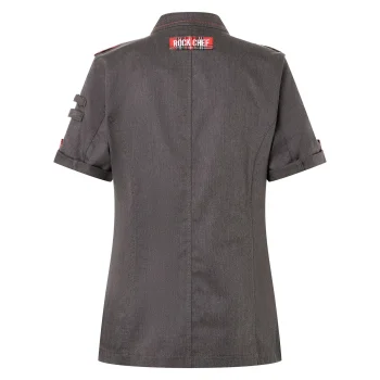 Giacca da cuoco da donna a maniche corte ROCK CHEF®-Stage2
