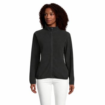 Giacca leggera personalizzabile in poliestere riciclato con zip integrale