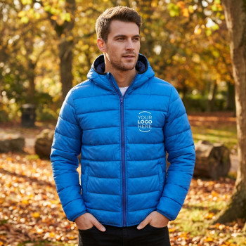 Gadget scontato personalizzato con logo - Giacca personalizzabile resistente all’acqua con cerniera antivento ergonomica