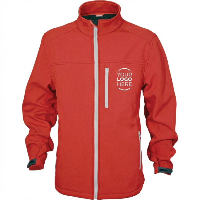 Giacca personalizzabile tessuto tecnico resistente all’acqua collo alto imbottito