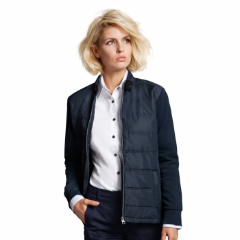 Giacca personalizzata Daiber in cotone e poliestere con tasche zip