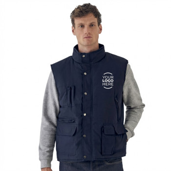 Gilet personalizzato - Giacca smanicata personalizzabile B&C Collection antivento idrorepellente