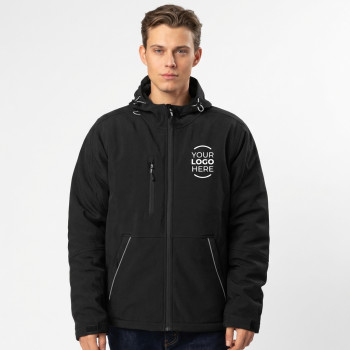 Giacca softshell imbottita personalizzabile Black Spider Storm Padded