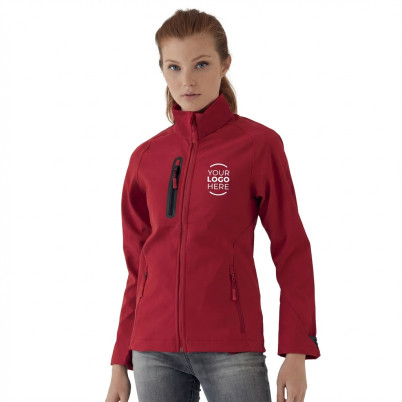 Giacca softshell personalizzabile B&C Collection a 3 strati traspirante