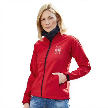 Giacca softshell personalizzabile daiber antivento impermeabile traspirante