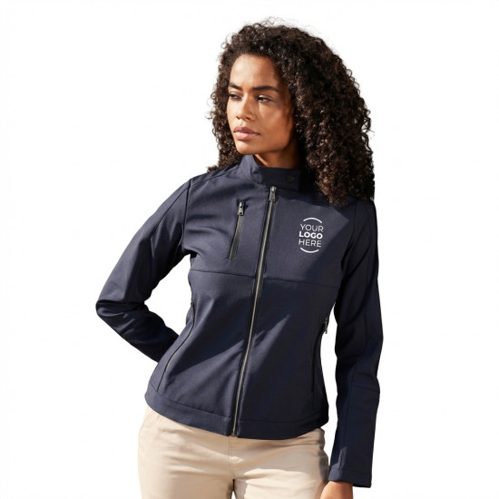 Giacca softshell personalizzabile daiber con trattamento idrorepellente antimacchia