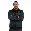 Giacca softshell personalizzabile daiber imbottitura sherpa e riflettenti