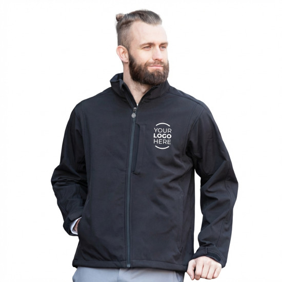 Giacca Softshell personalizzabile Karlowsky con membrana TPU traspirante