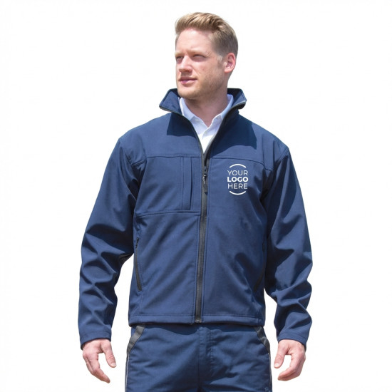 Giacca softshell personalizzabile Result antivento impermeabile traspirante