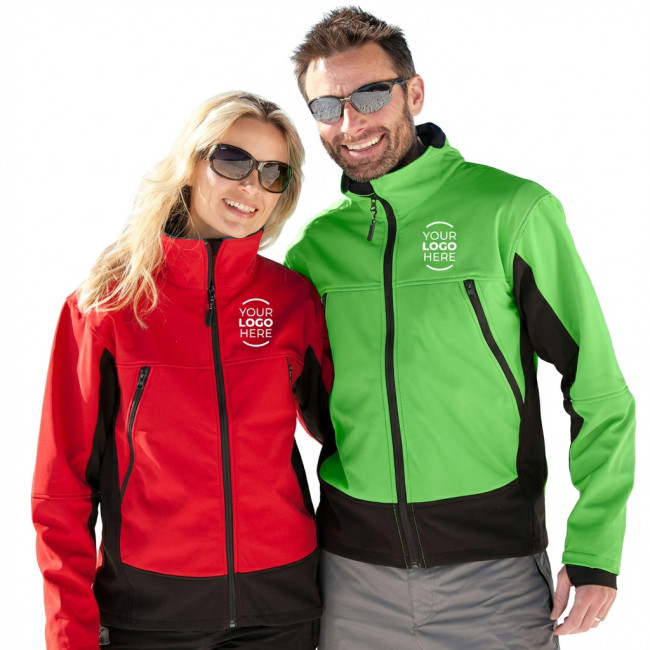 Giacca Softshell Personalizzabile Result Leggera Impermeabile Traspirante