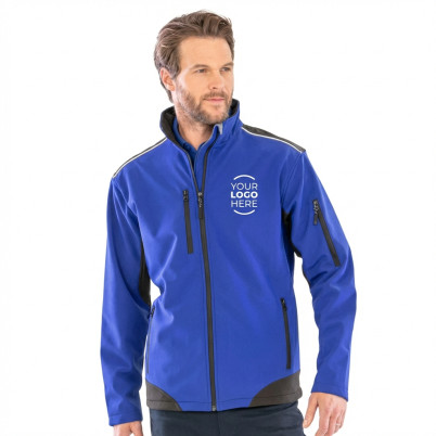 Giacca softshell personalizzabile Result ripstop antivento impermeabile