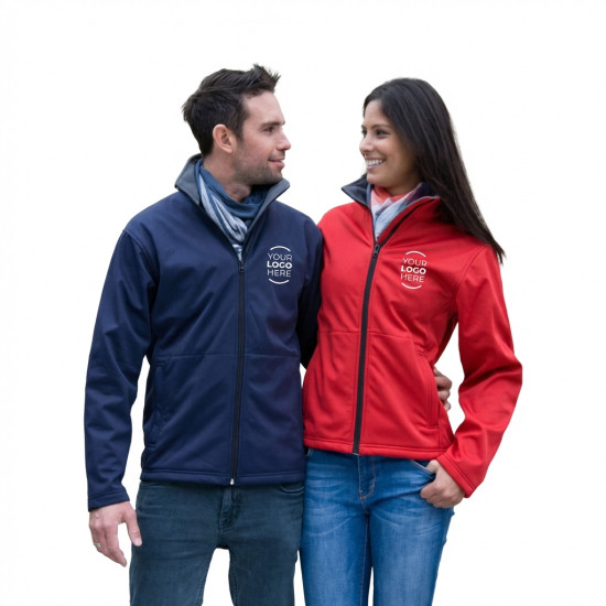 Giacca Softshell Personalizzabile Result Tessuto Impermeabile Antivento