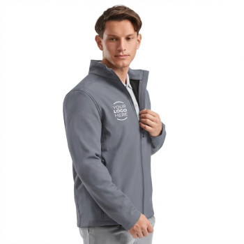 Giacca softshell personalizzabile Russell con trattamento idrorepellente senza PFC