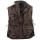 Gilet personalizzabile tessuto rip-stop con piping silver fluo taglia M